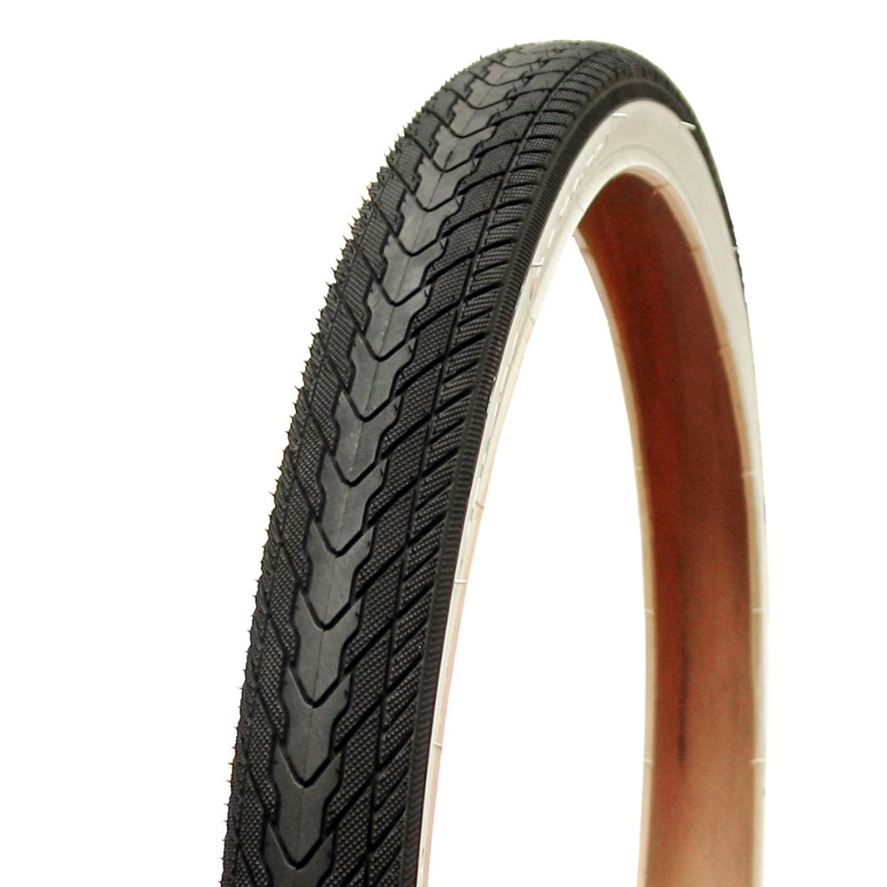 Cykeldäck 47-484 22 x 1,75 svart/vit