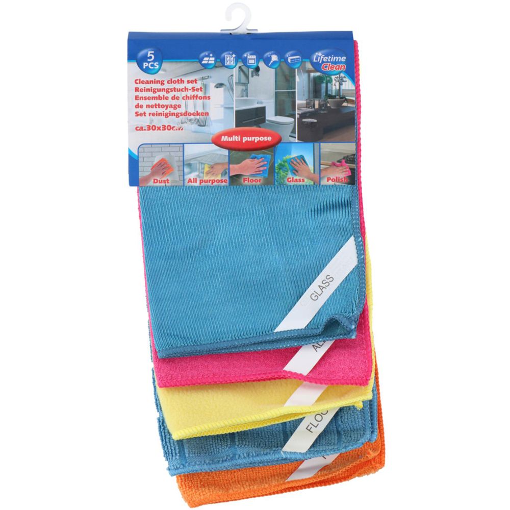 Lifetime mikrokuituliina 5 kpl