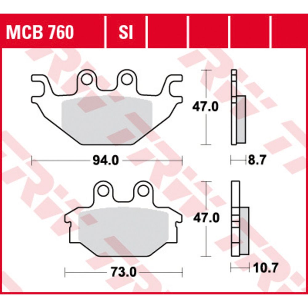 Piduriklotside komplekt 98-20306