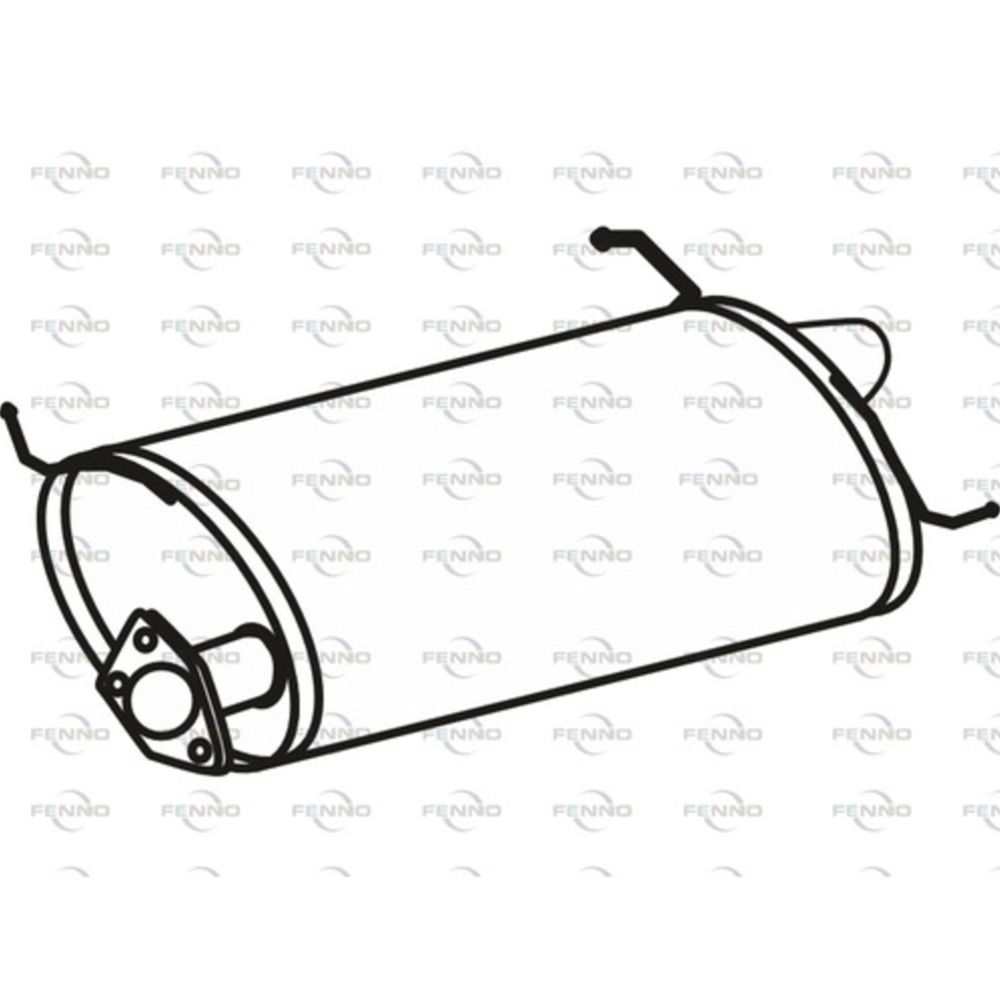 Takaäänenvaimentaja 14-38006