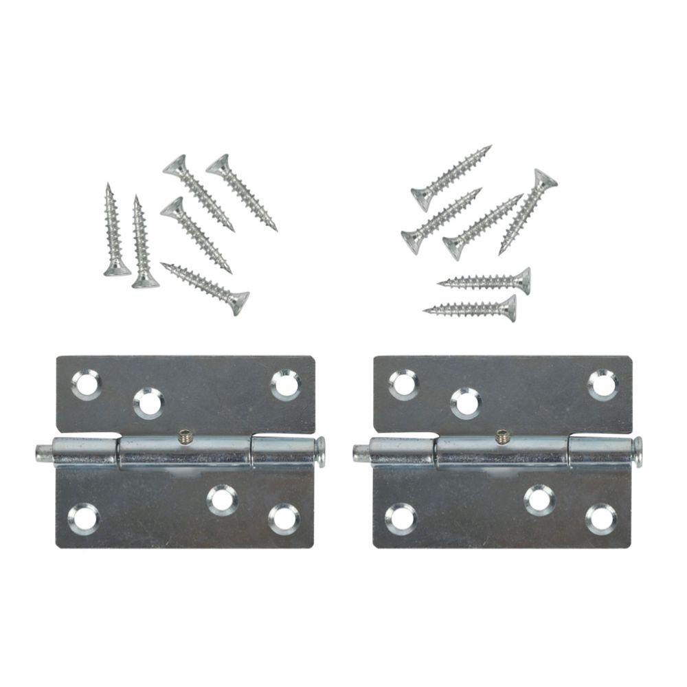 Fixxer® kapi hinged 75 x 55 mm tsingitud 2 tk