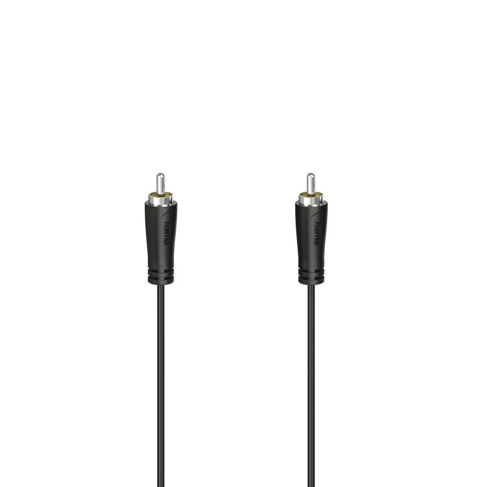 Hama Audiokaapeli, RCA uros - RCA uros, digitaalinen, 1,5 m