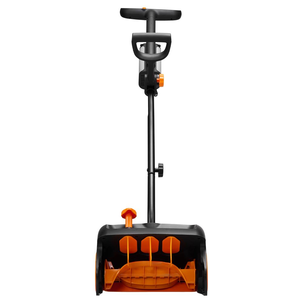 Fiskars batteridriven snöslunga utan batteri