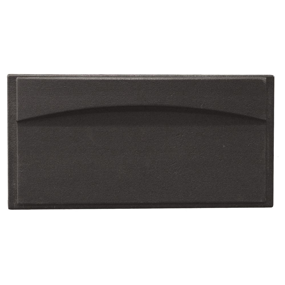 Pisla HTT412 tuhkaluukku 270 mm x 130 mm musta