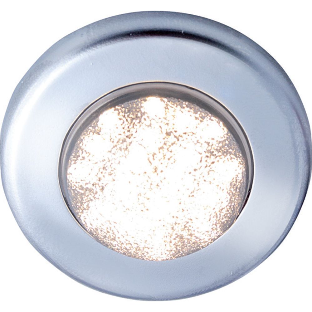Frilight Gleam LED-lampa mattkrom ø 46 mm