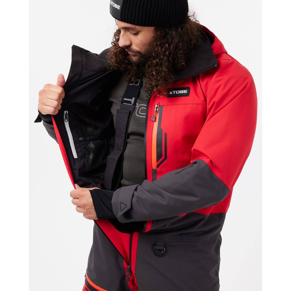 Tobe Tiro V3 skoteroverall Racing Red