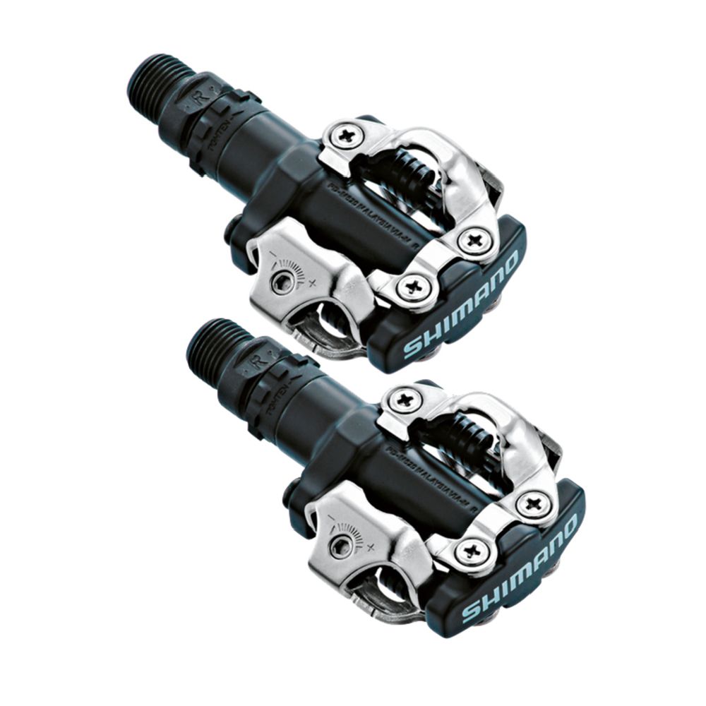 Shimano M520 MTB-pedalsats svart