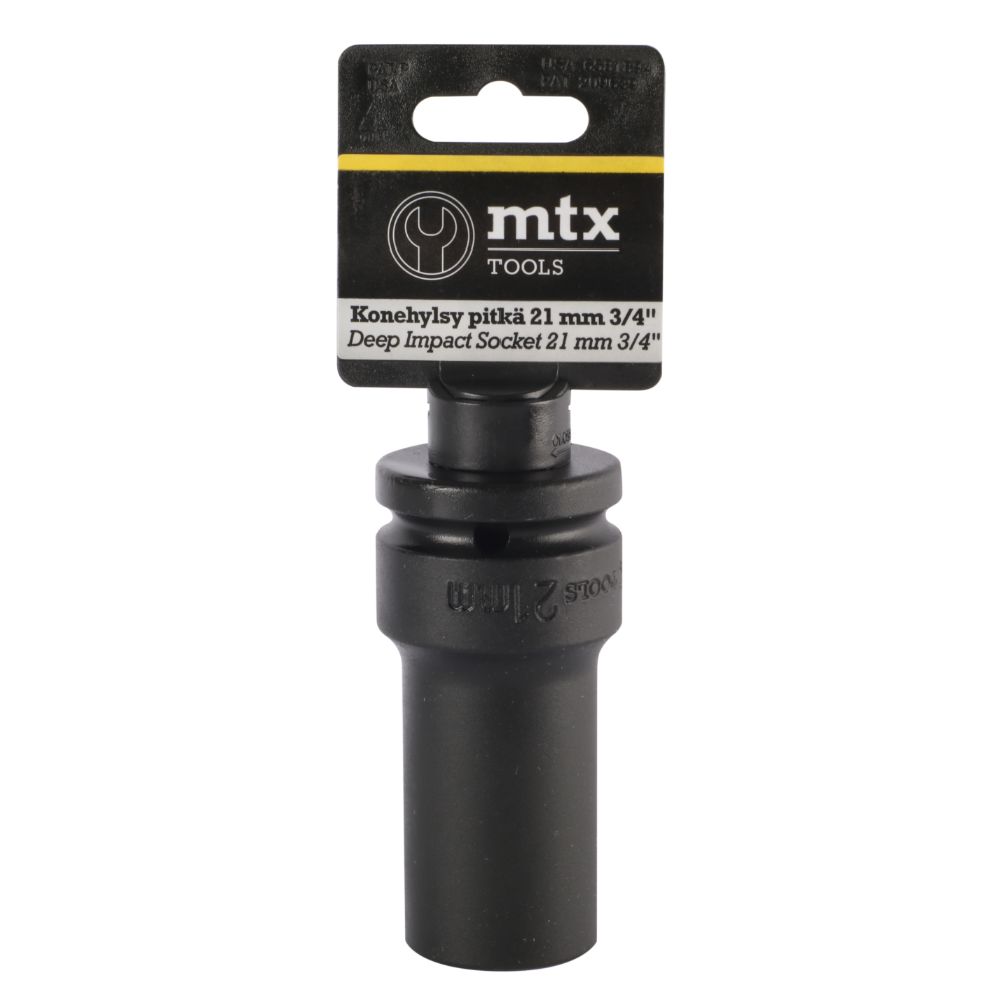 MTX Tools krafthylsa lång 3/4"