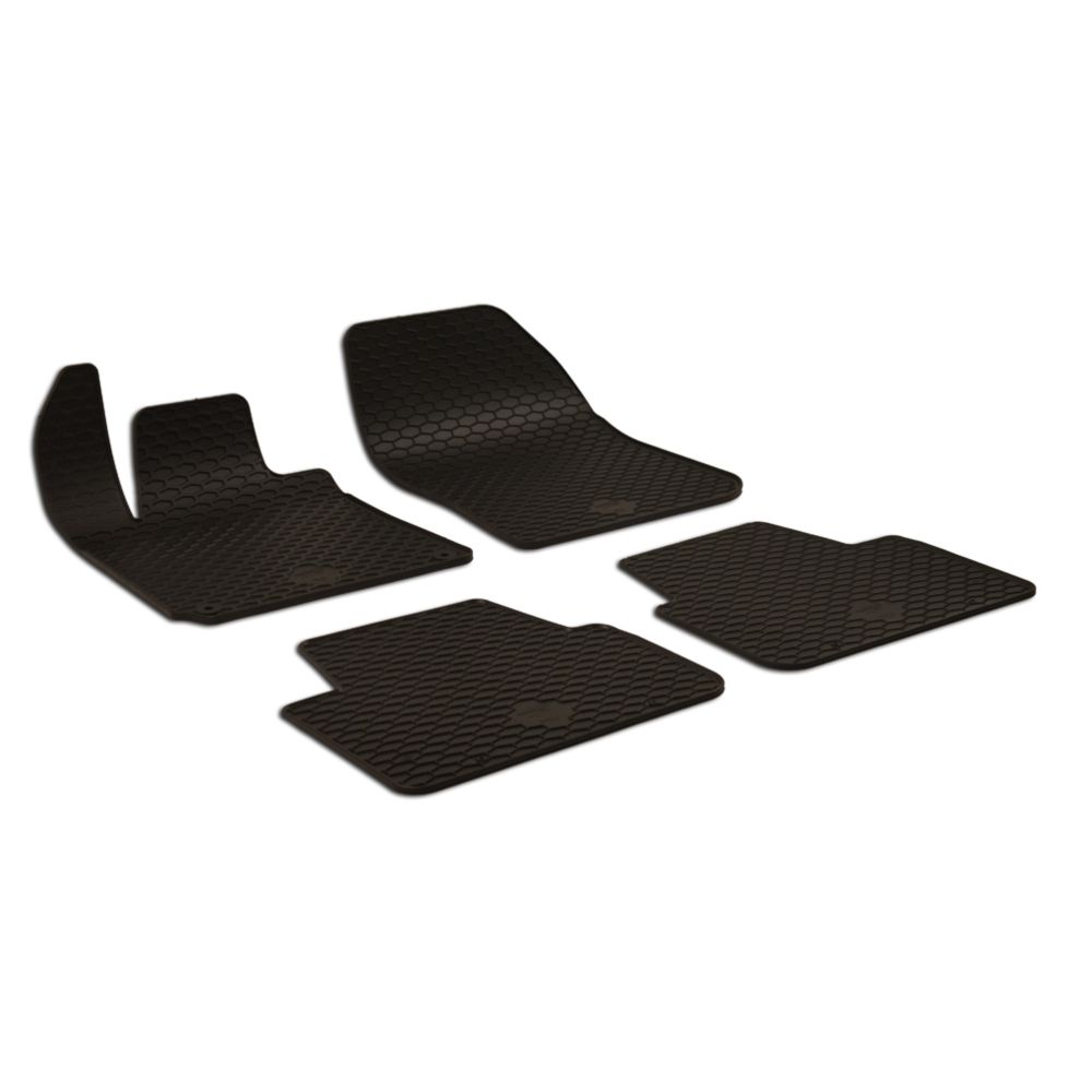Kummimattide komplekt, Peugeot 308 SW, 2014—, must