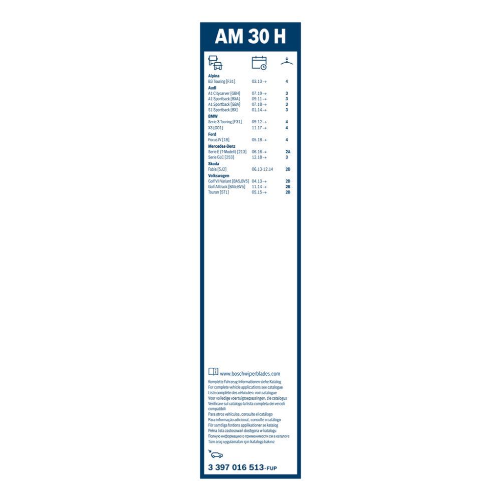Bosch AM30H pyyhkimensulka 30 cm