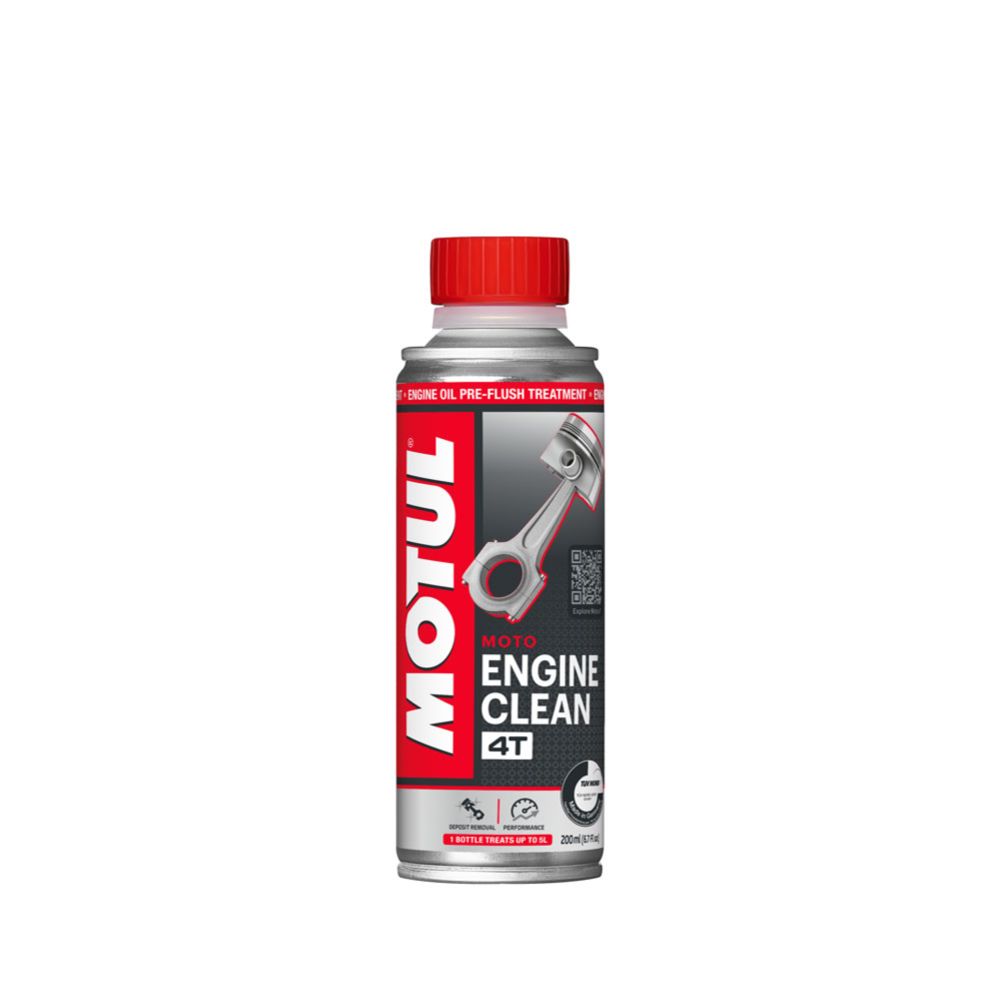 Motul Engine Clean Moto mootorrattamootori kiirpuhastusvahend, 200 ml