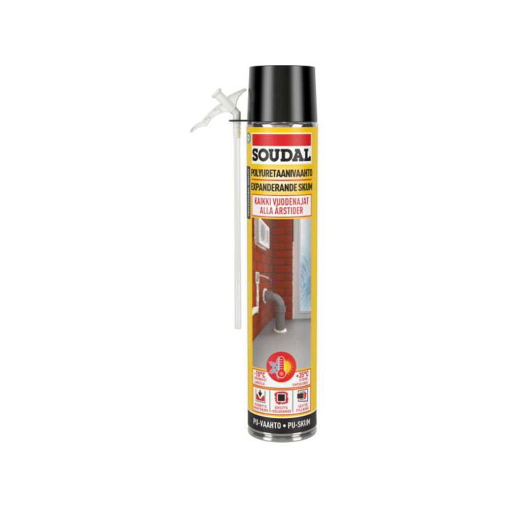 Soudal All Seasons uretanskum pipmunstycke 750 ml