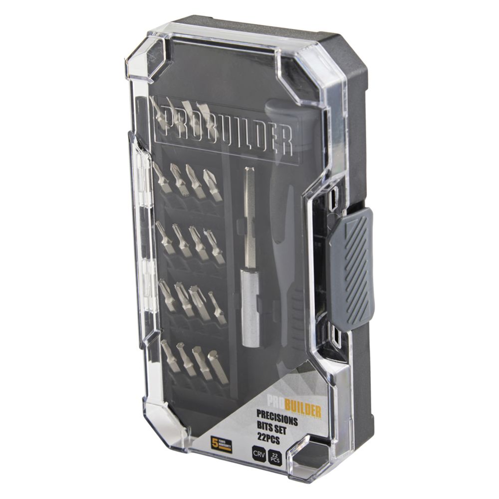 Probuilder skruvbitsset, 22 delar