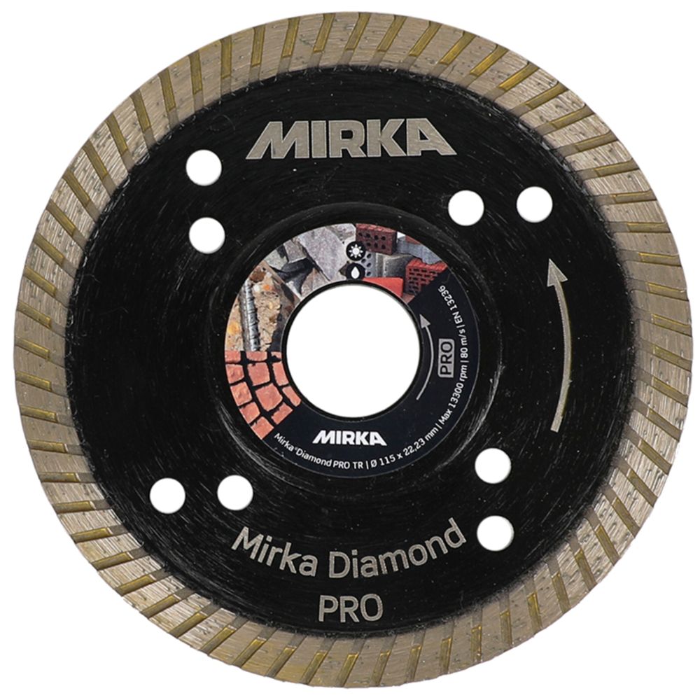 Mirka Diamond PRO TR timanttikatkaisulaikka 115 mm