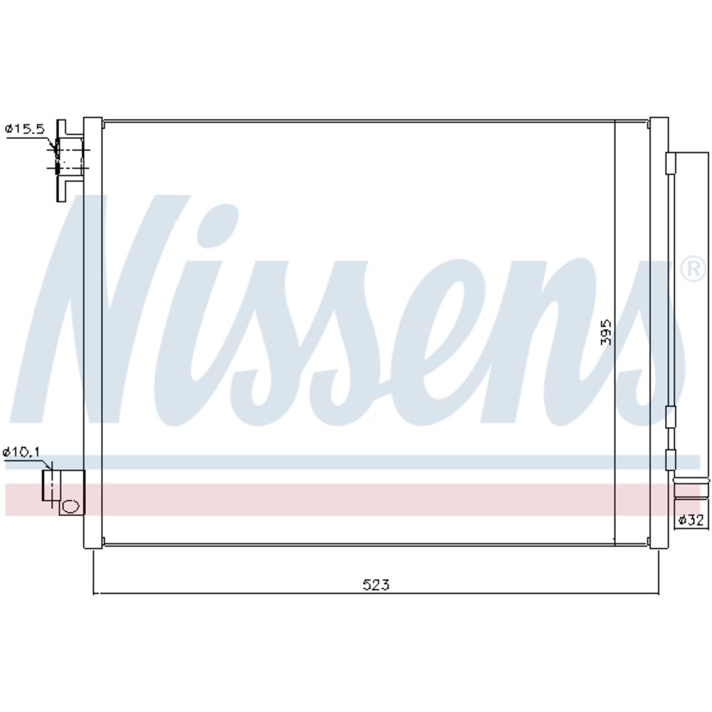 Kliimaseadme kondensaator 30-00239