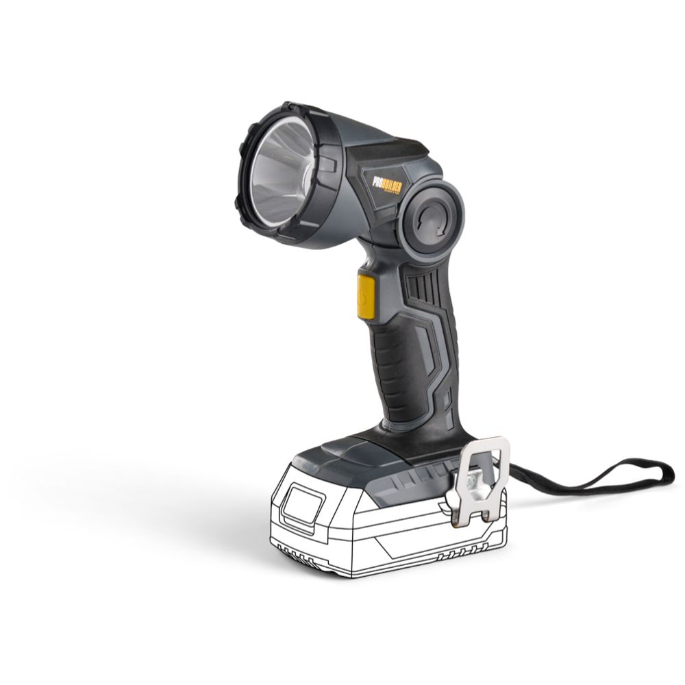 Probuilder batteridriven handlampa 18 V Li-ion Solo