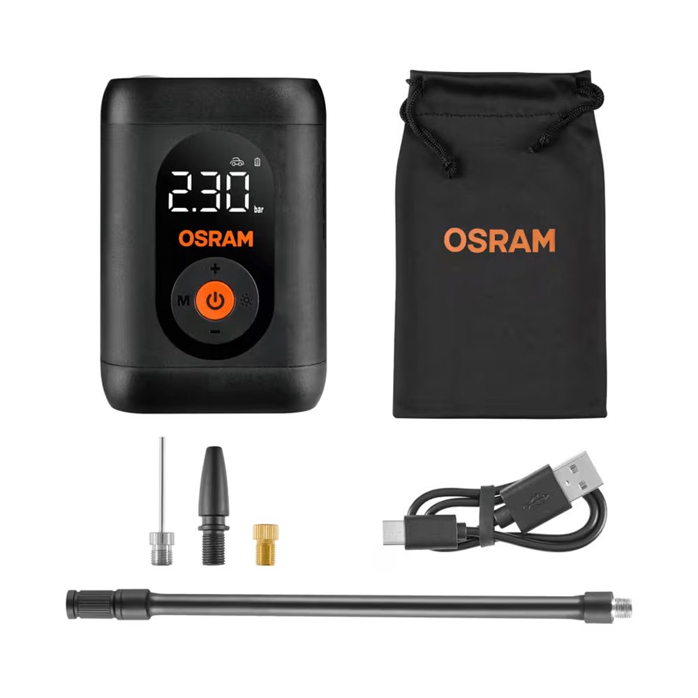 OSRAM TYREinflate 1600 ESSENTIAL batteridriven däckpump