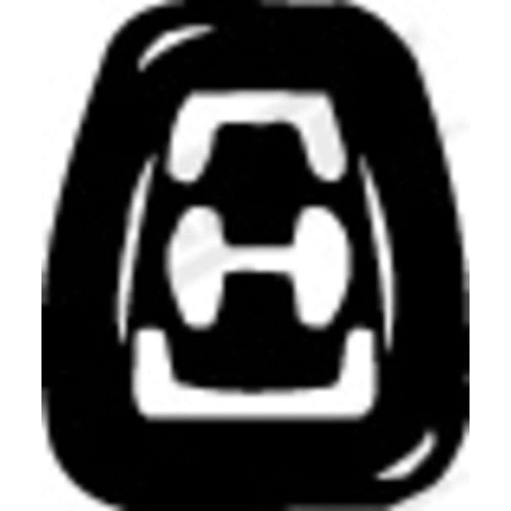 Pakoputkiston kumipalkki 14-0881