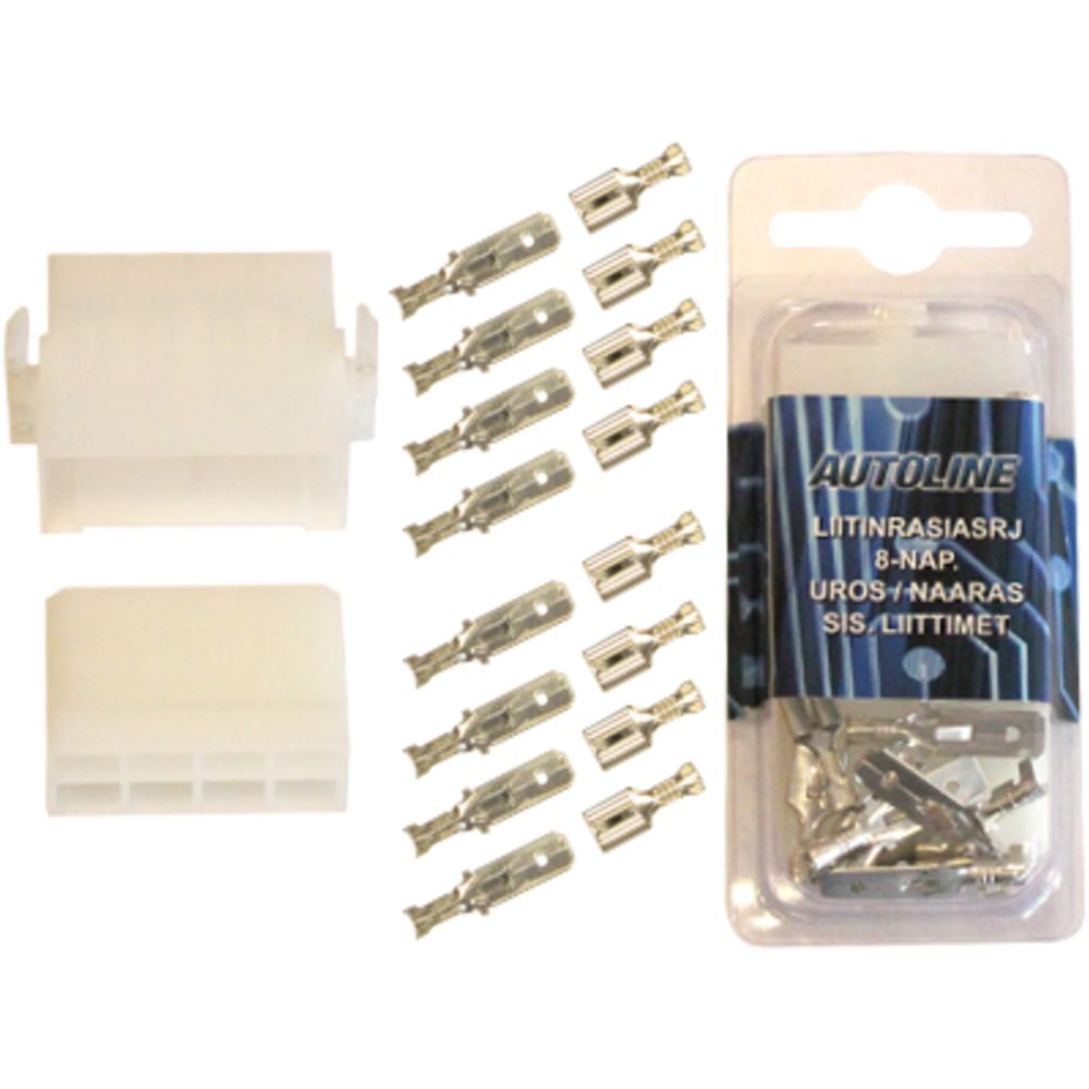 Kontaktdonssats 8 stift