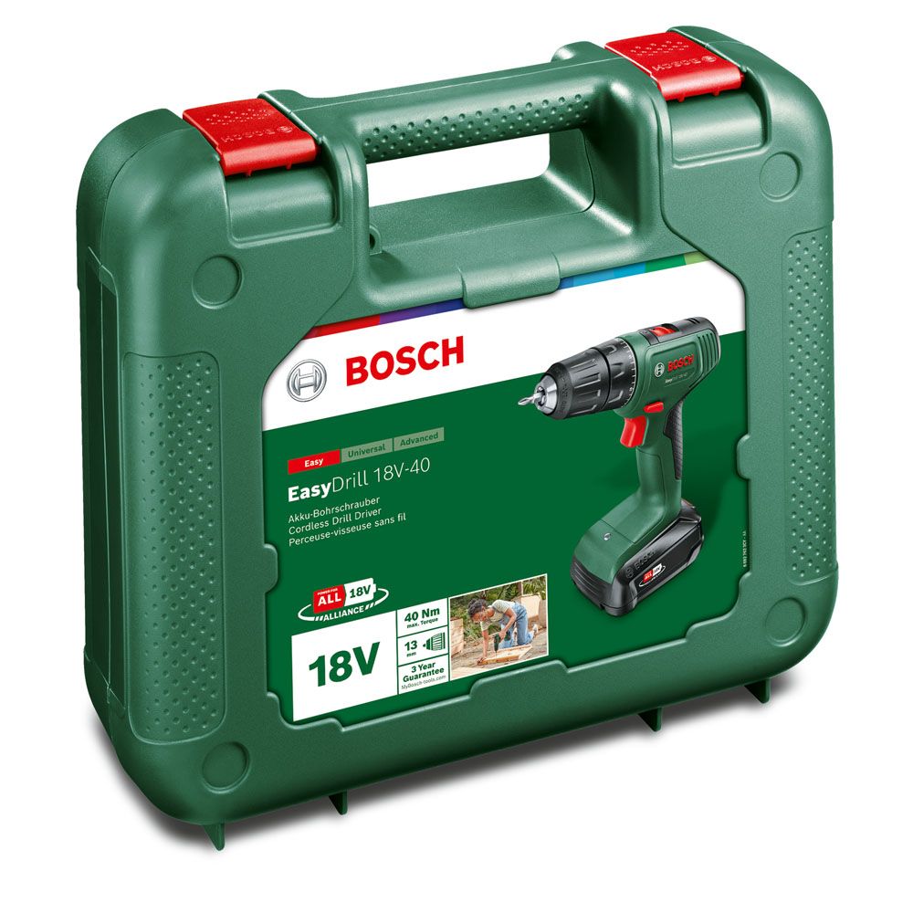 Bosch EasyDrill akutrell, 2,0 Ah, 18 V