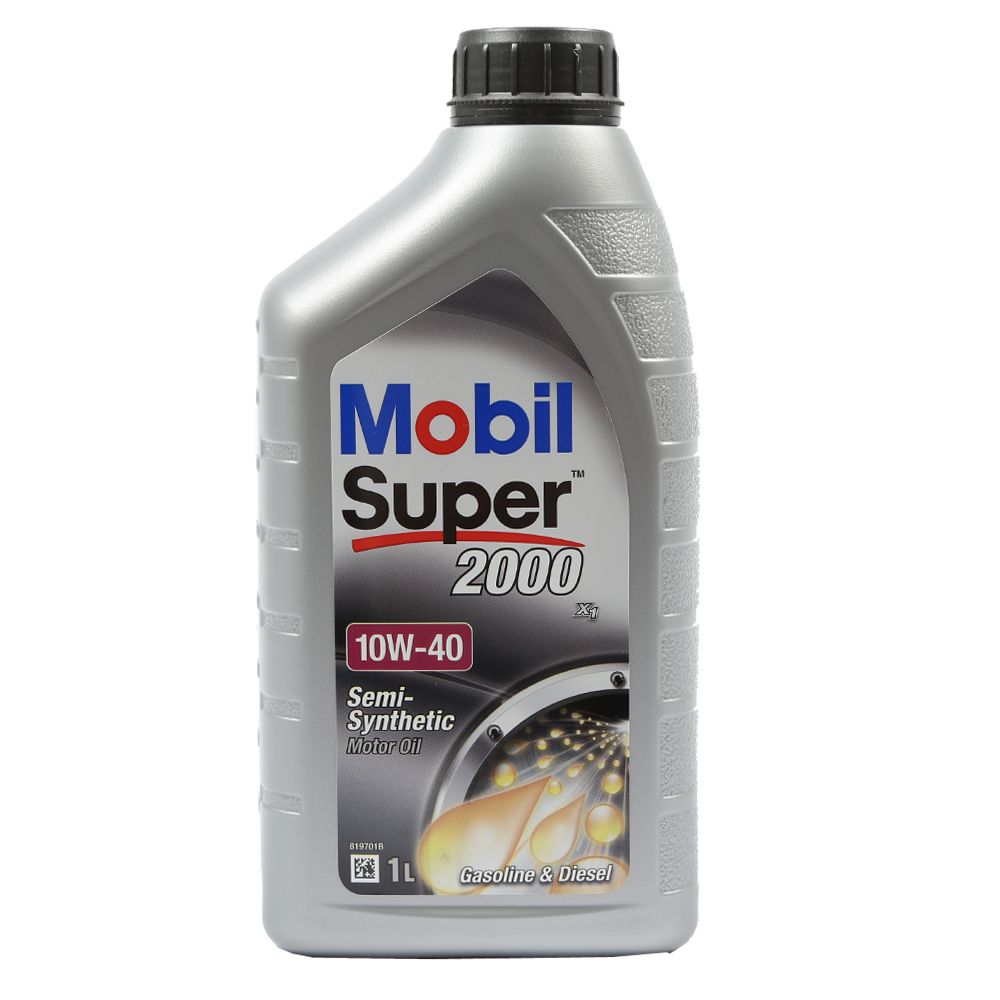 Mobil Super 2000 10W-40 delsyntetisk motorolja 1 L