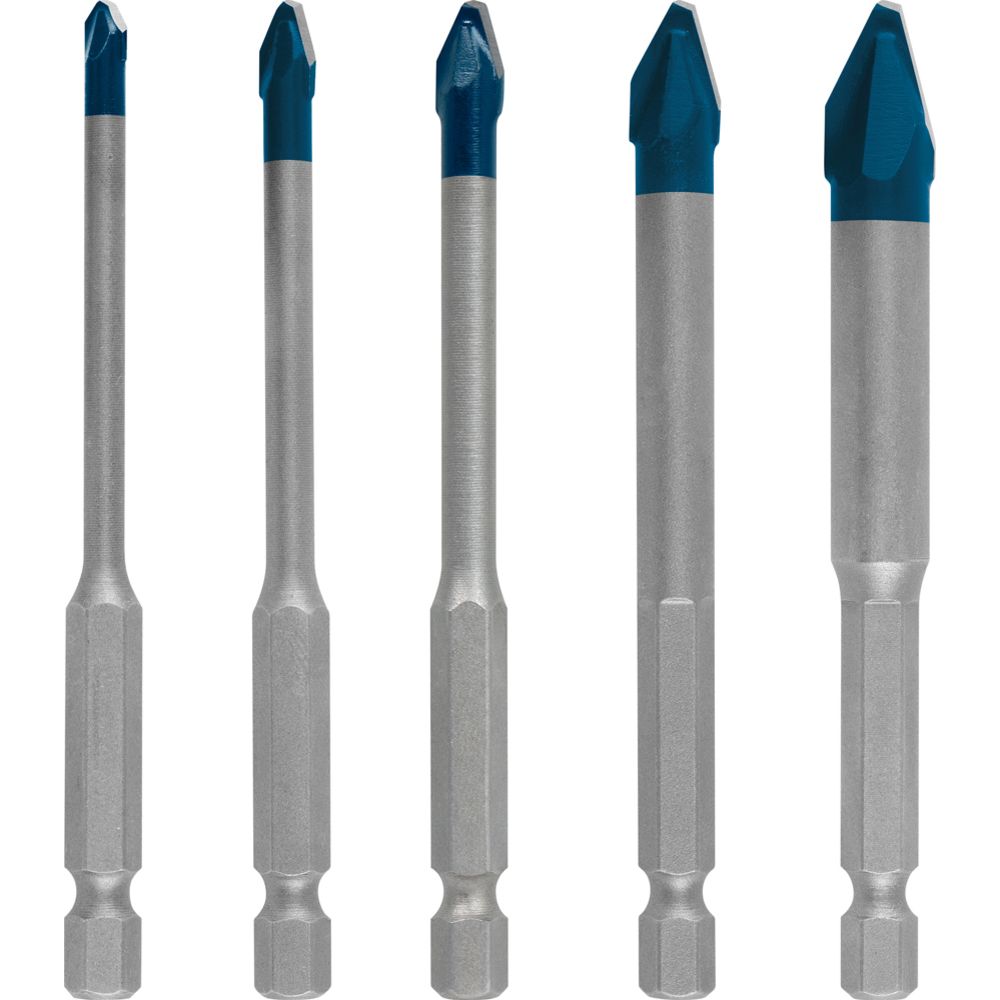 Bosch EXPERT HEX-9 HardCeramic poranteräsarja 4/5/6/8/10 mm 5 kpl