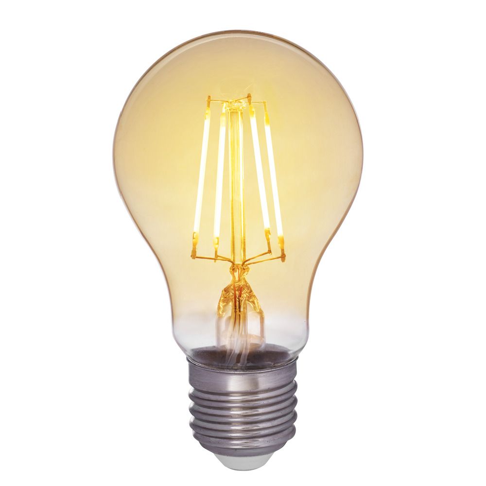 Airam LED antique klotlampa E27 5W 2200 K 380 lm dimbar