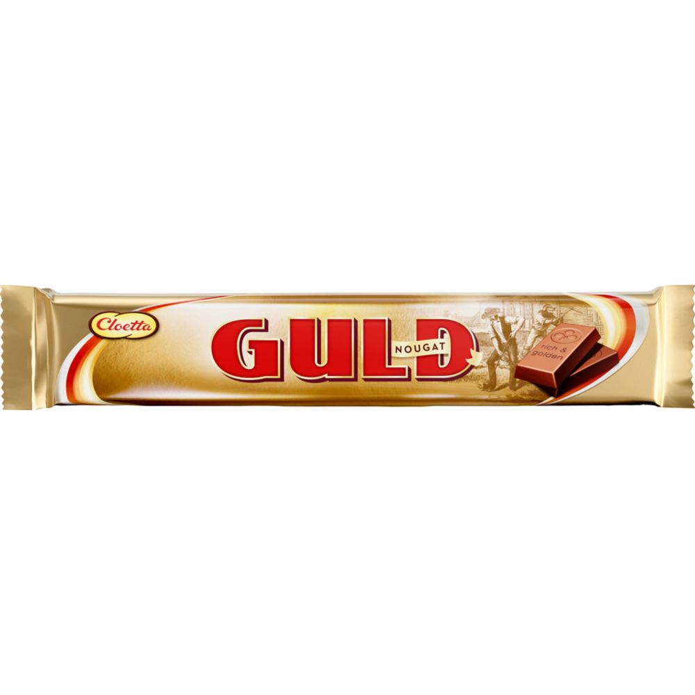 Guldnougat dubbel 50 g