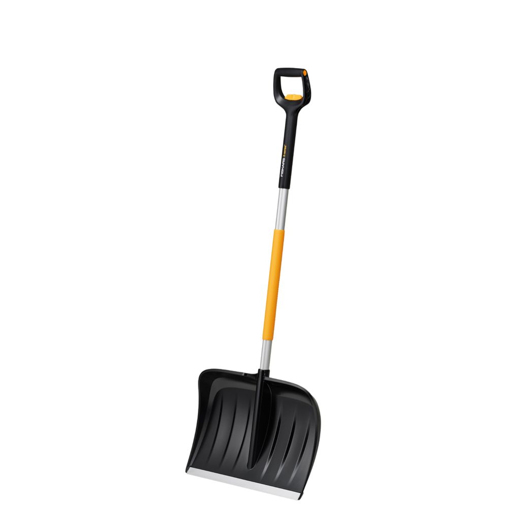 Fiskars X-Series lumentyönnin teleskooppivarrella