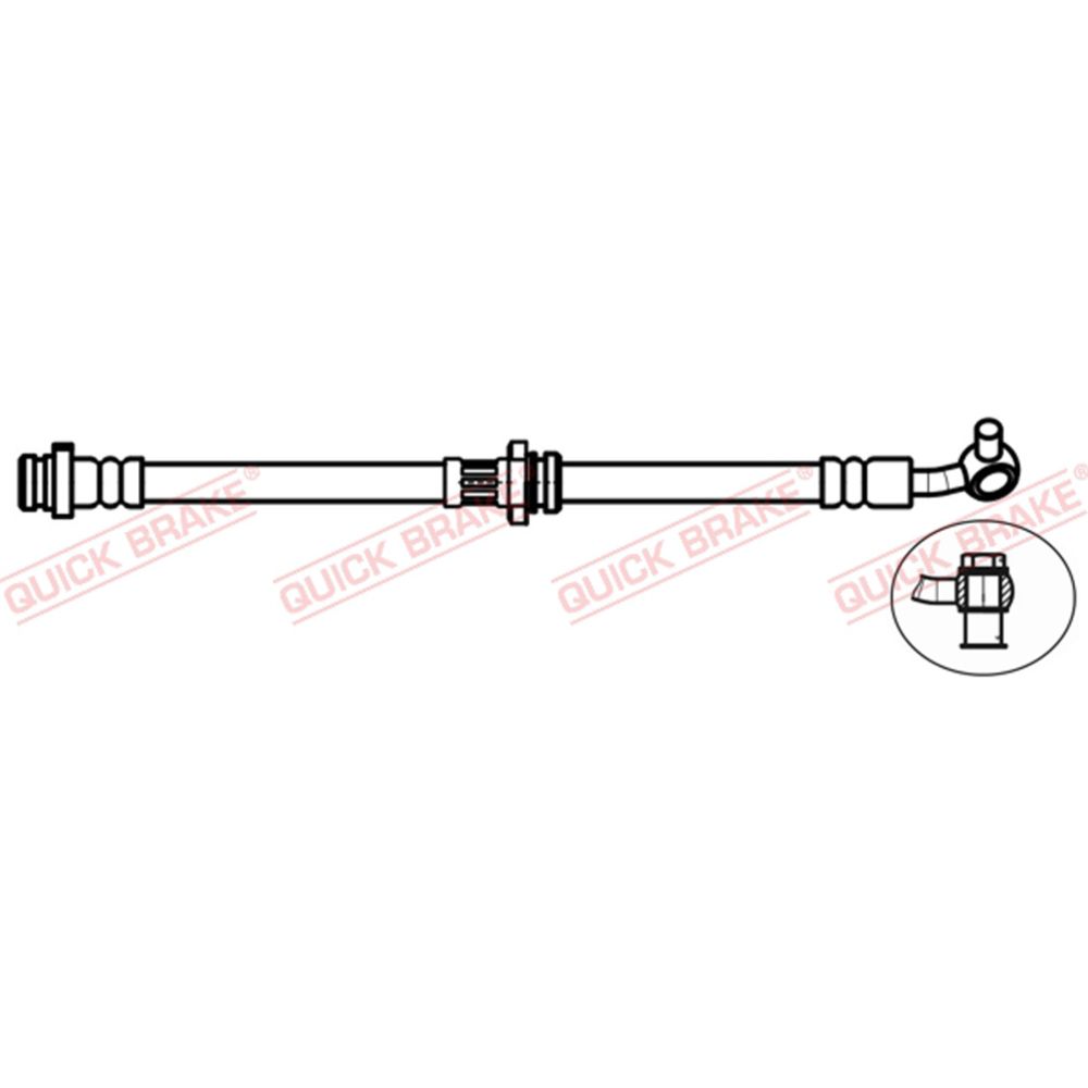 Bromsslang 23-02826