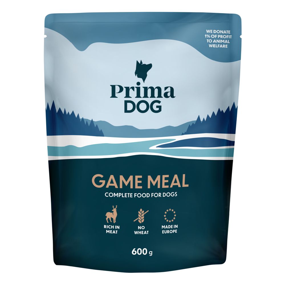 PrimaDog viltmåltid 600 g