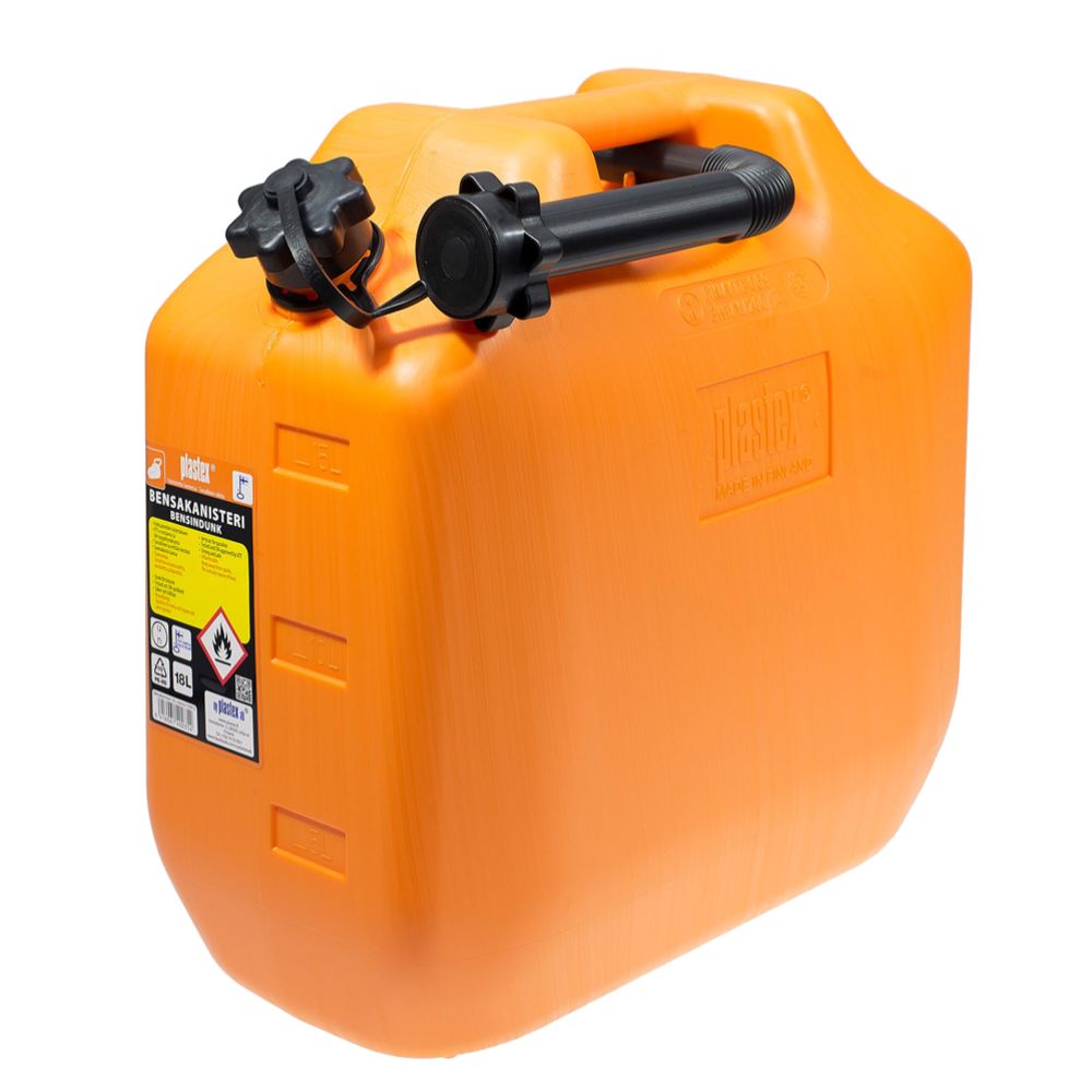 Plastex bränsledunk orange 18 L