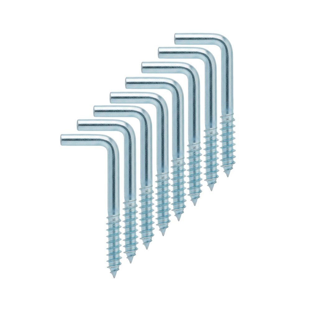 Arctic Design Vinkelkrok galvaniserad 3,8x50 mm 8 st.