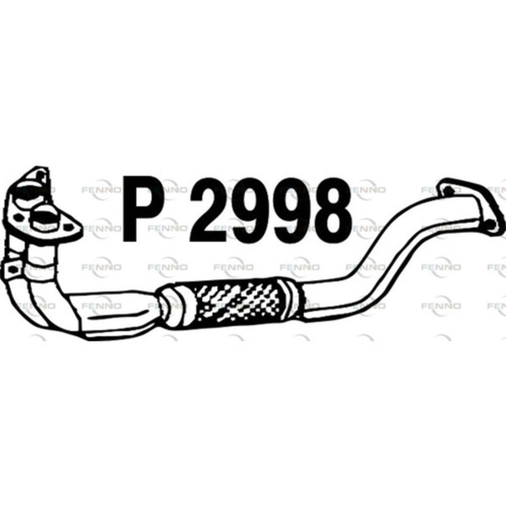 Avgasrör 14-2998