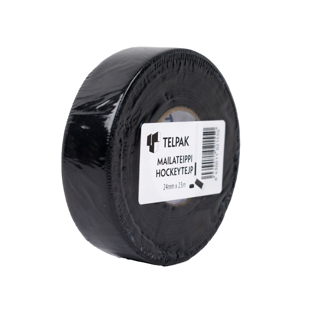 Telpak hockeytejp 24 mm x 23 m svart