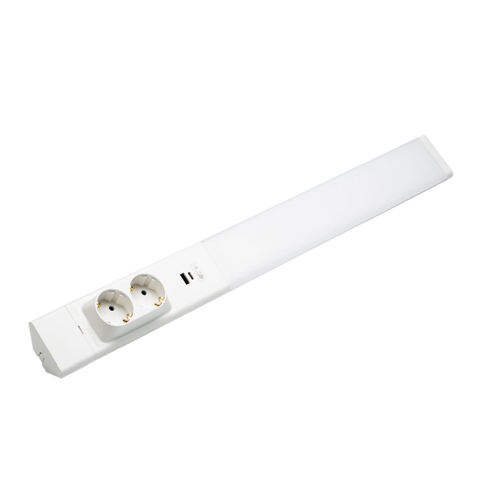 Led Energie töökoha lamp USB-pesadega 18 W 1750 lm 4000 K valge