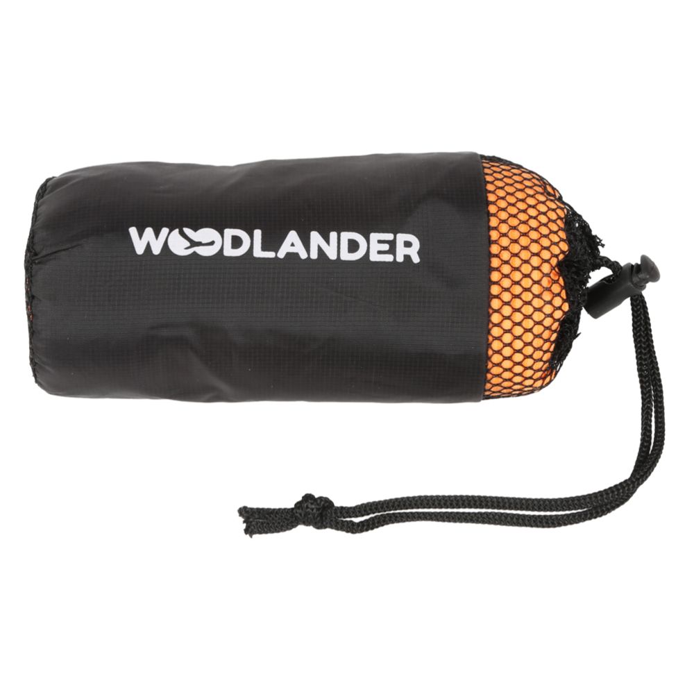 Woodlander resehandduk 60 x 120 cm orange