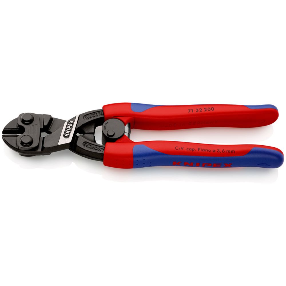 Knipex® 71 32 200 kraftavbitare med fjäder