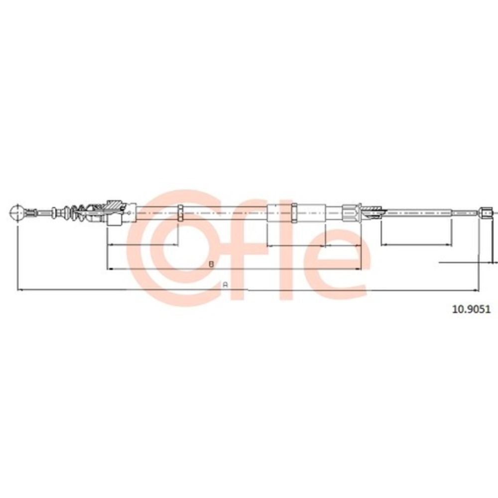 Käsijarruvaijeri 24-7847