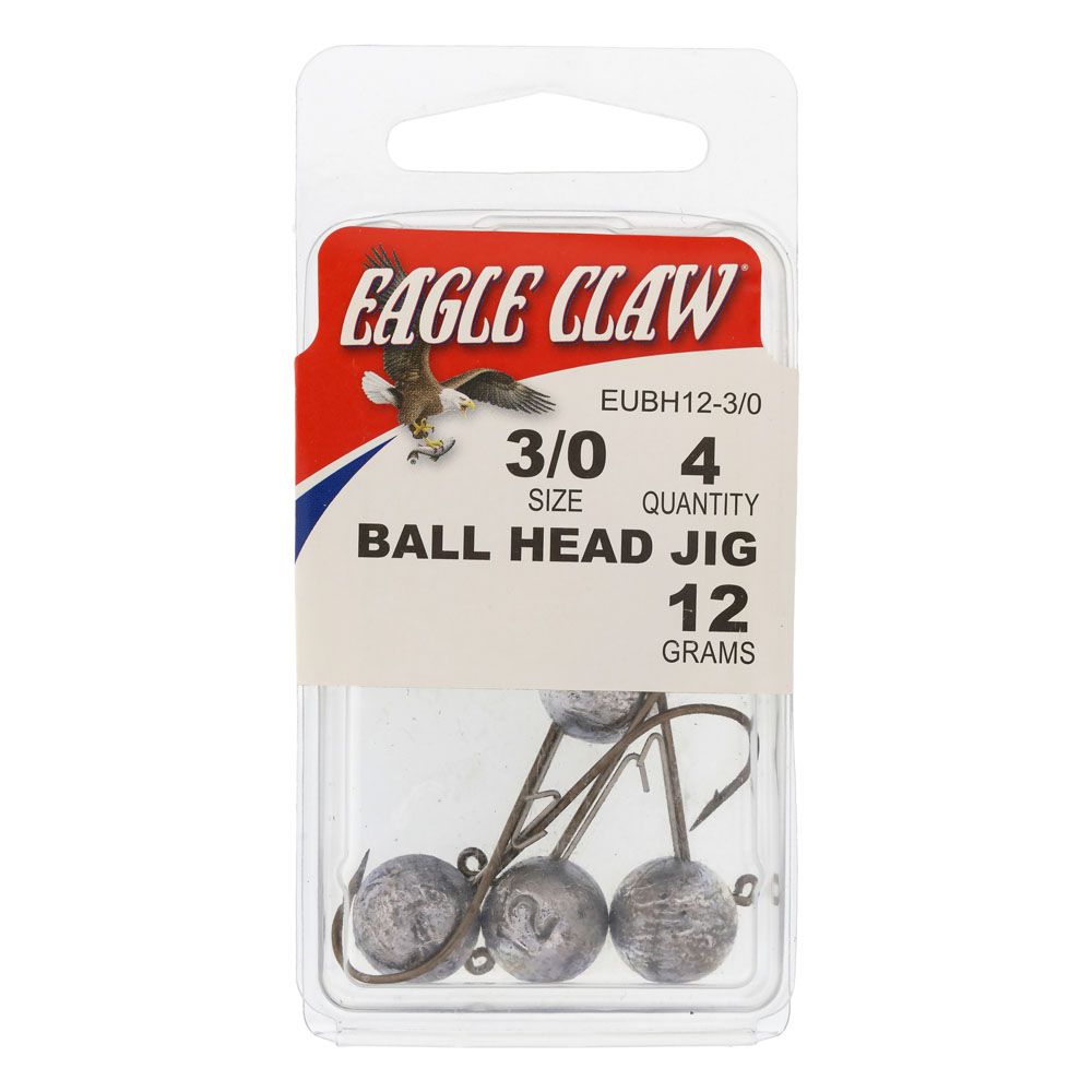 Eagle Claw jiggskalle 4 st
