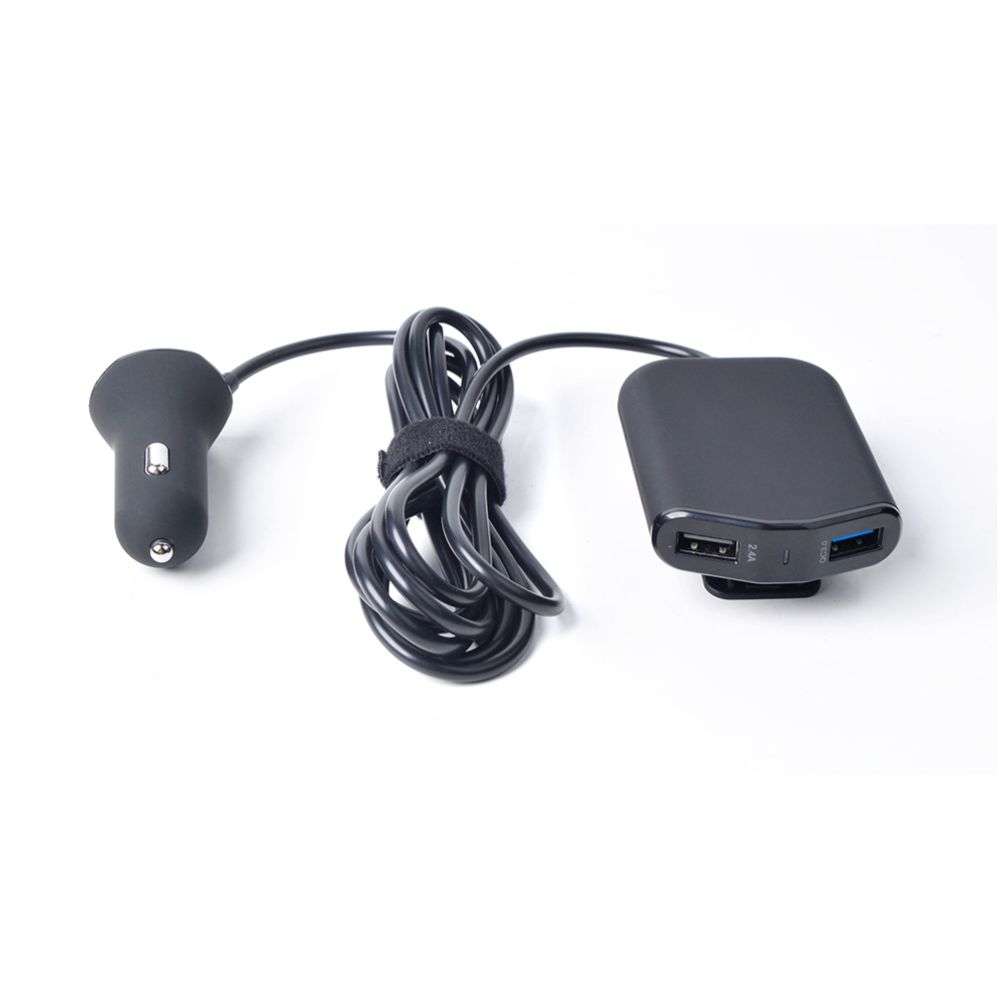 Cloudberry 9,4 A autolaturi etu- ja takapenkille 1,8 m QC3.0 + 3 x USB 2,4 A