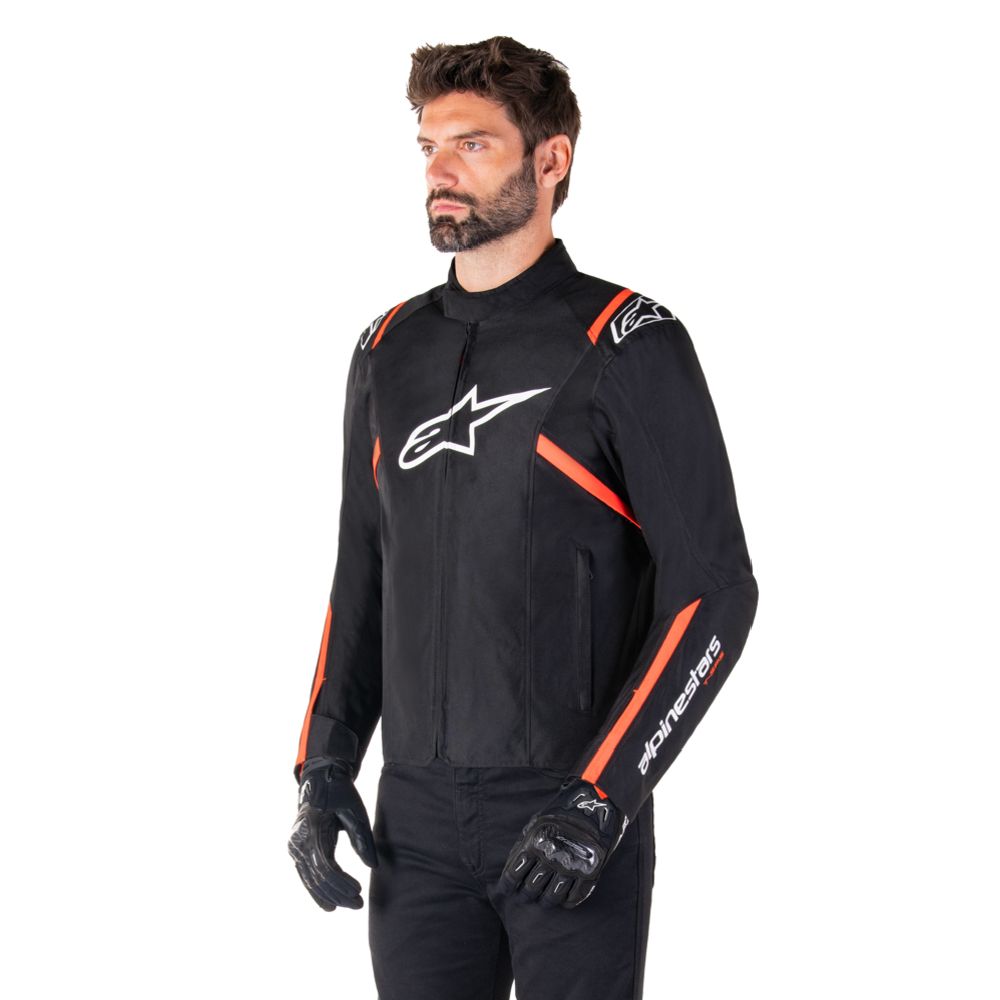 Alpinestars T-SPS V2 WP MC-jacka svart/röd