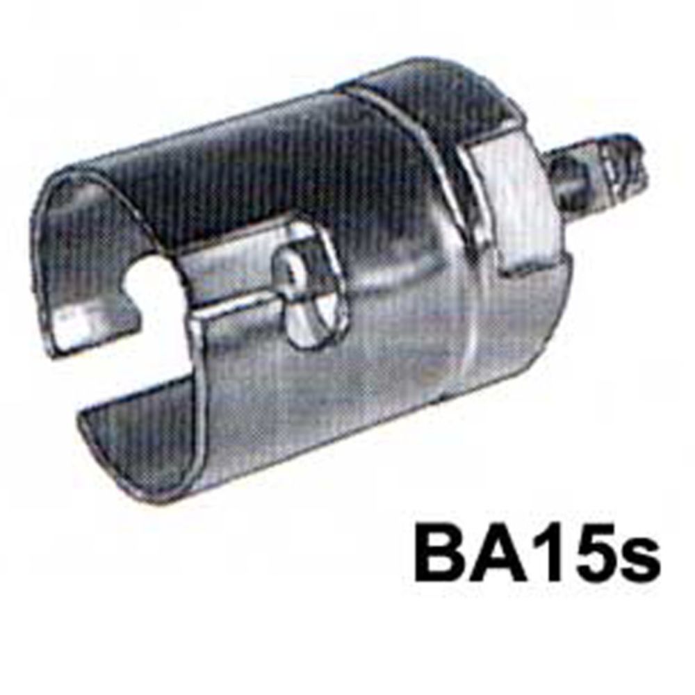 BA15s-polttimon kantapidin 1 x ruuviliitos