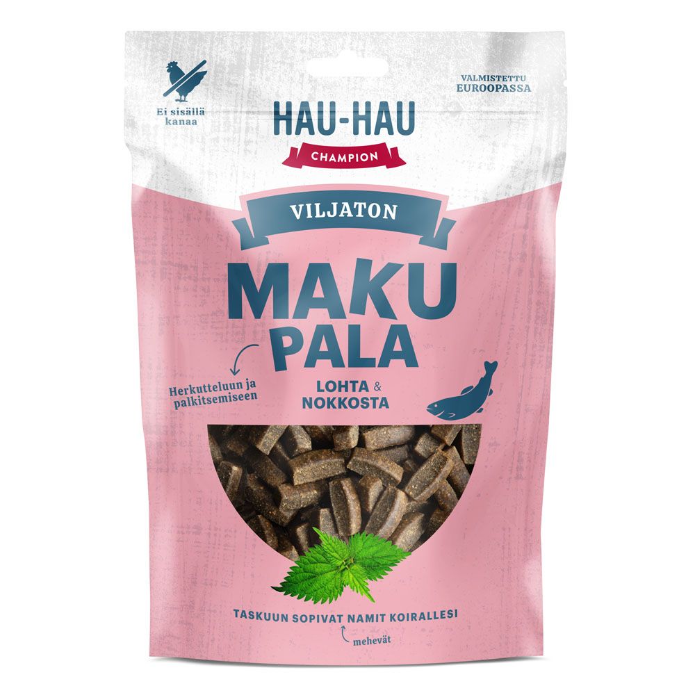 HHC lõhe-nõgese teraviljata maiuspala 200 g