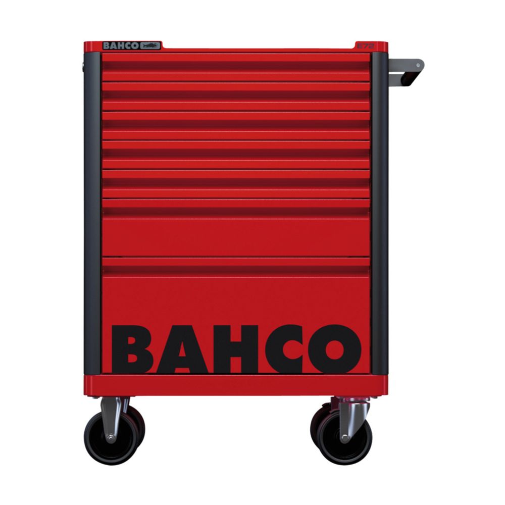 Bahco 1472K7 verktygsvagn E72 röd 7 lådor