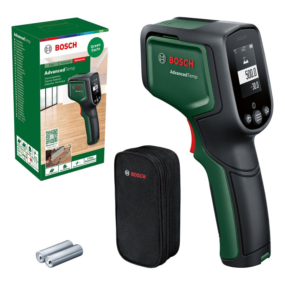 Bosch AdvancedTemp lasertermometer med luftfuktighetsmätare