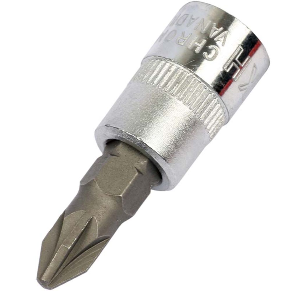 Kärkihylsy Pozidrive S2 37mm 1/4"
