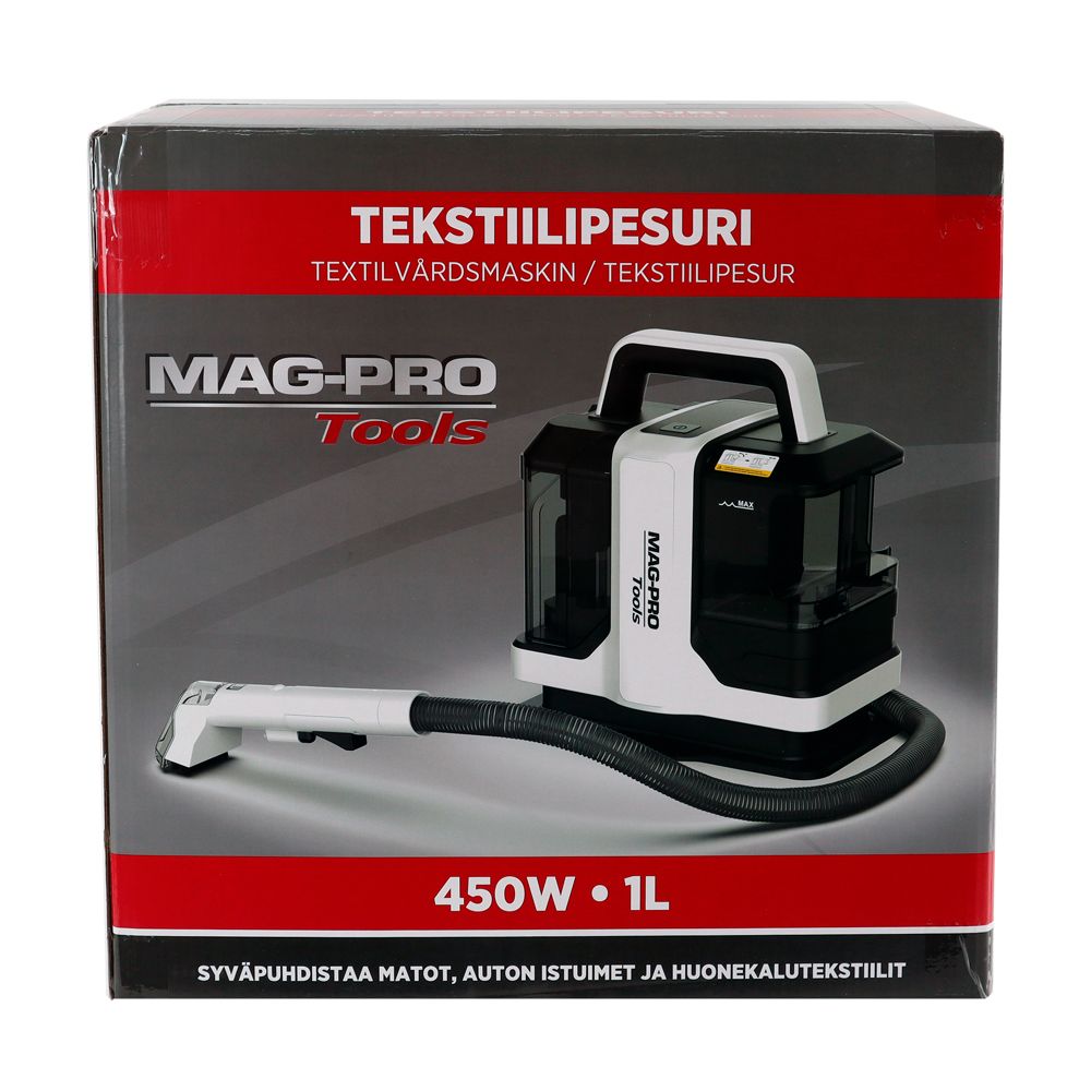 Mag-Pro tekstiilipesuri 1 litran säiliöllä 450 W