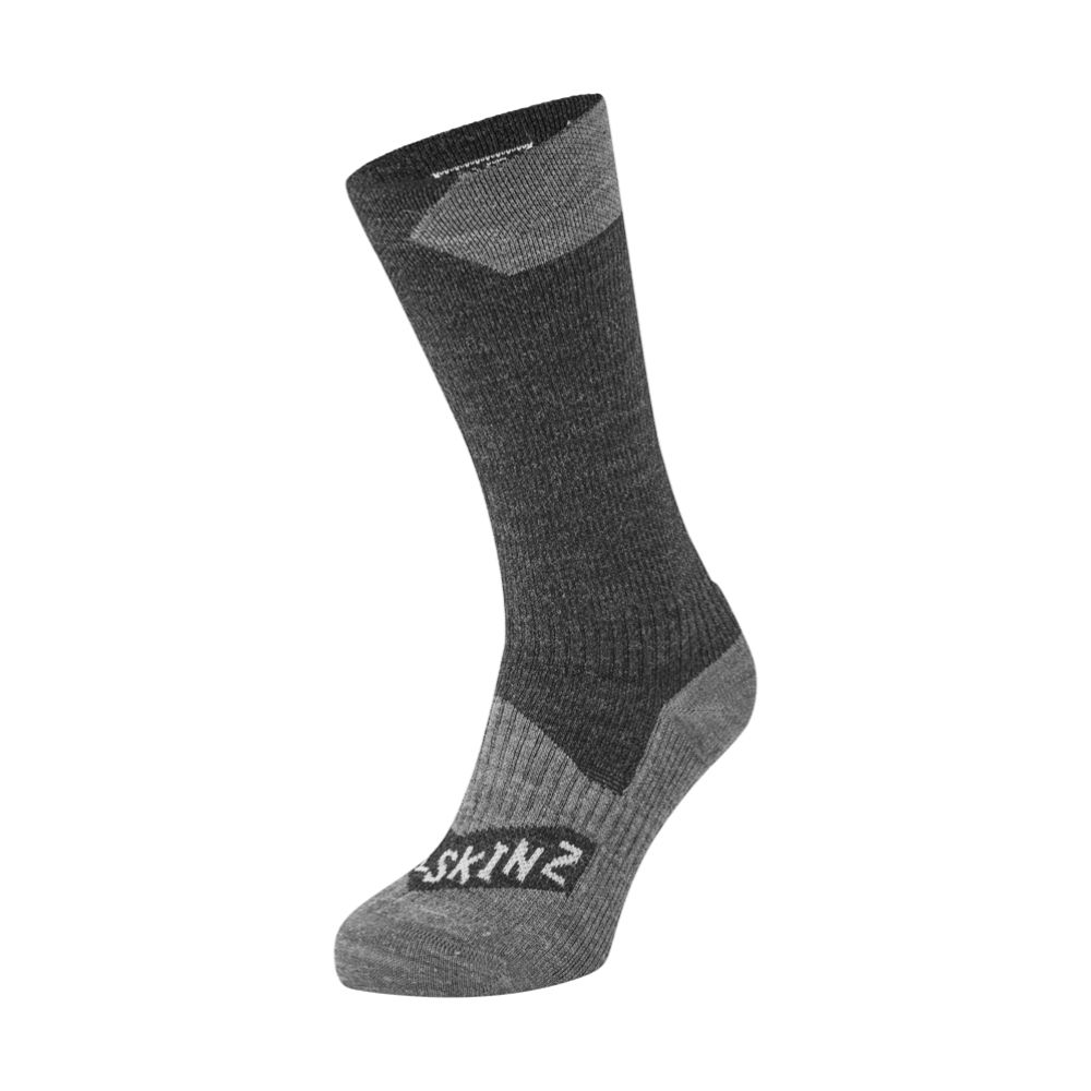 Sealskinz Raynham vedenpitävät sukat hiilenharmaa L