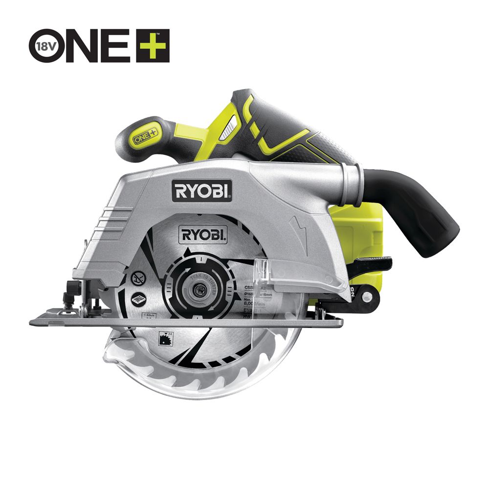 Ryobi batteridriven cirkelsåg 165 mm RCS18N utan batteri